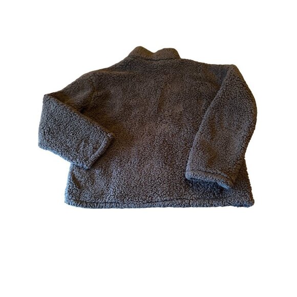 Soma Women's XXL Black Sherpa Fleece Pullover Half Zip Soft & Cozy Polyester - Picture 1 of 5